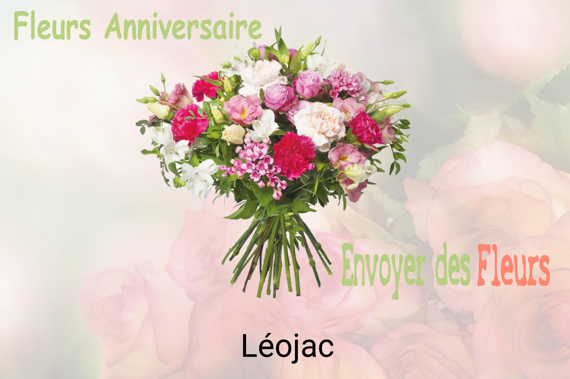 Bouquet de fleurs d’anniversaire livré à Léojac